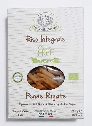 Penne rigate - brown rice - gluten free