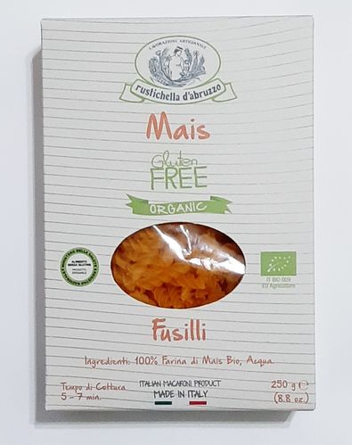 Fusilli - mais - gluten free