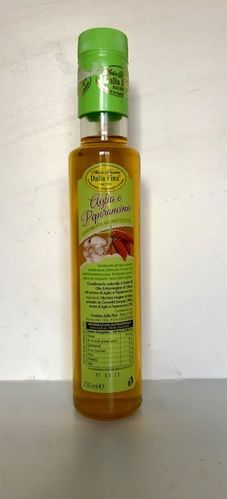 Olio extravergine di oliva all' Aglio e Peperoncino ml 250